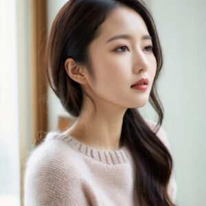 リアル系日本人女性×冬ニットを再現｜Stable Diffusion用ベースプロンプト（Material-Set）